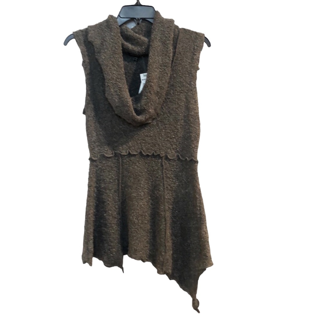 Sleeveless Cowl Neck sweater top